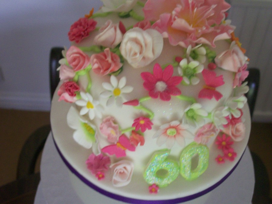Floral Birthday Cake