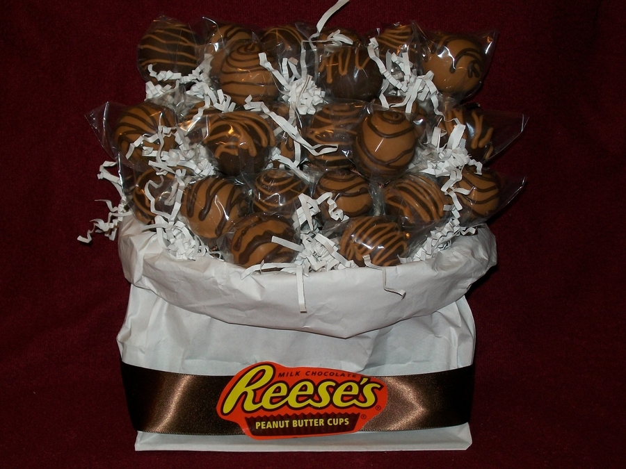 Chocolate Peanut Butter Cake Pops