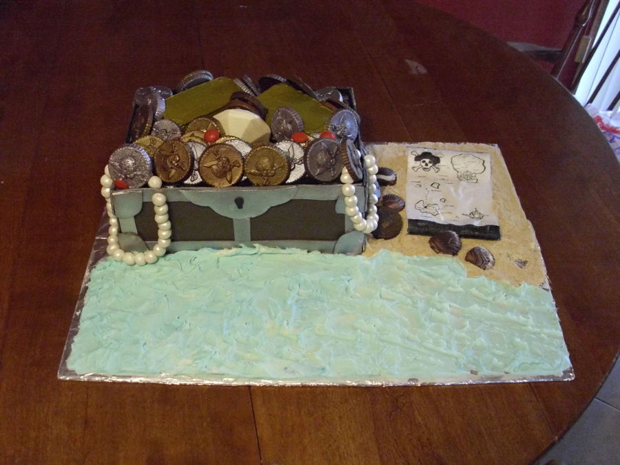 Pirate Chest Cake