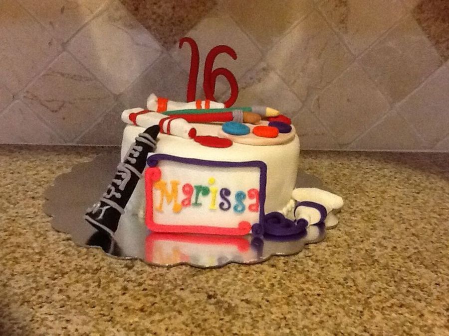 Granddaughters 16th Birthday Cake Chocolate Cake Cookies Amp Cream