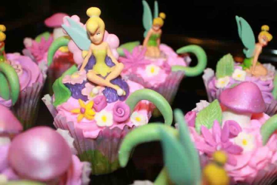 Tinkerbell Cupcakes
