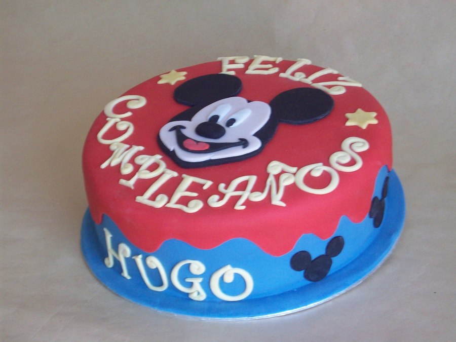 Mickey Mouse Bday Cake