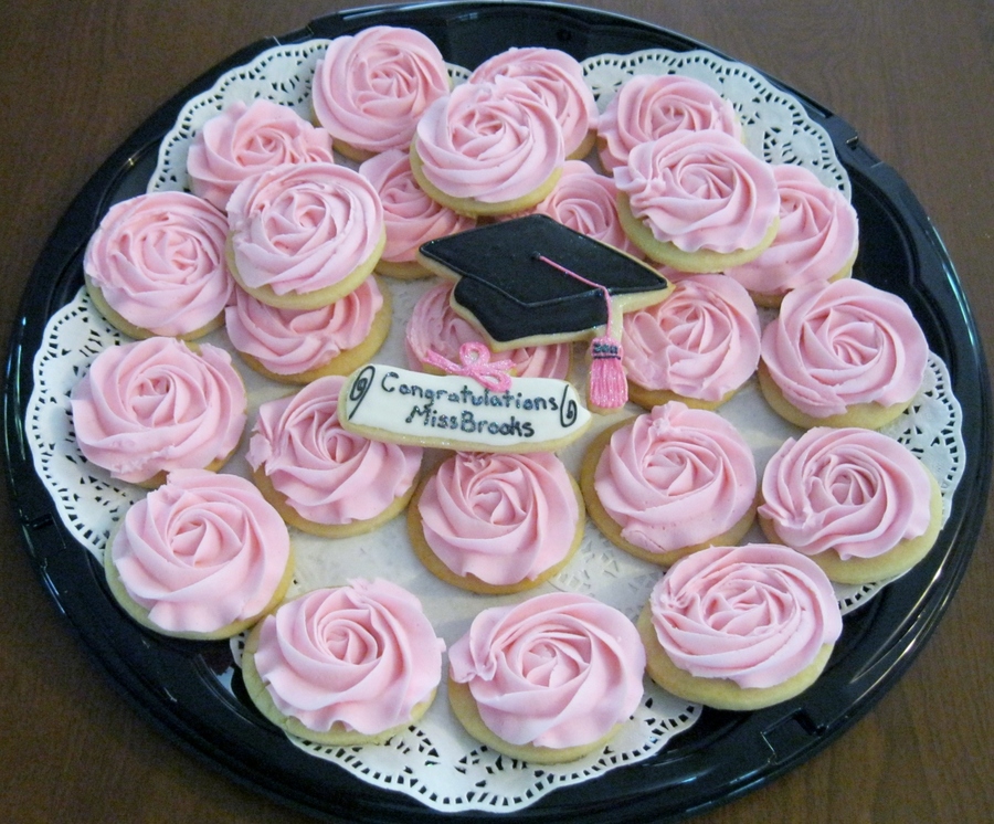 Graduation Roses Platter