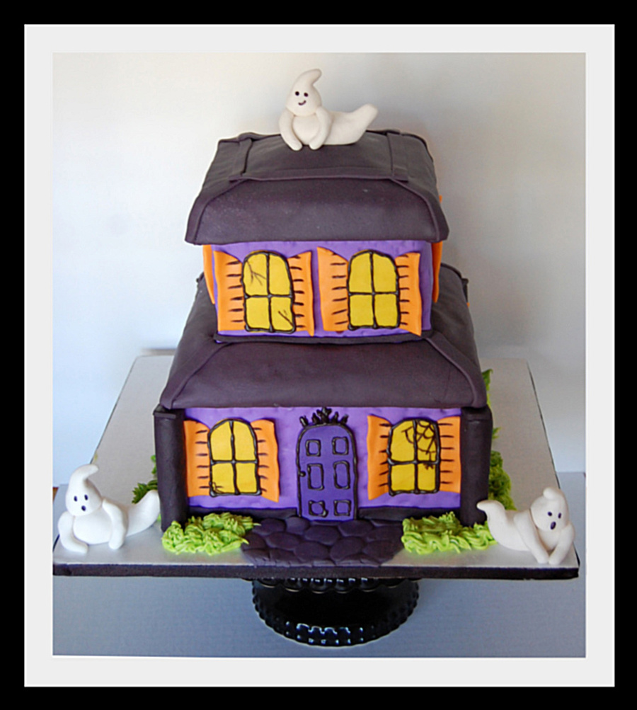 Haunted House Cake Cakecentral Haunted House Cake Cakecentral