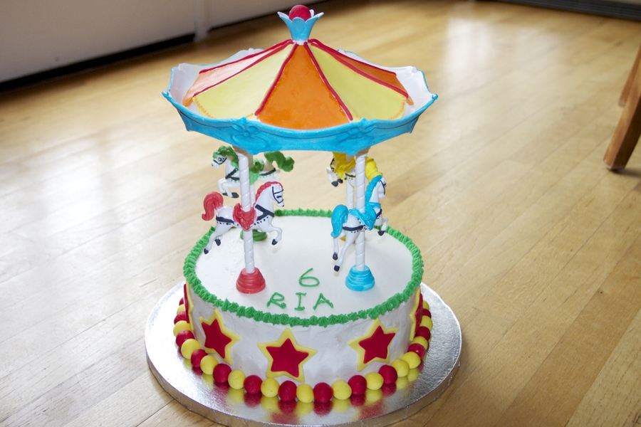 Carousel Cake