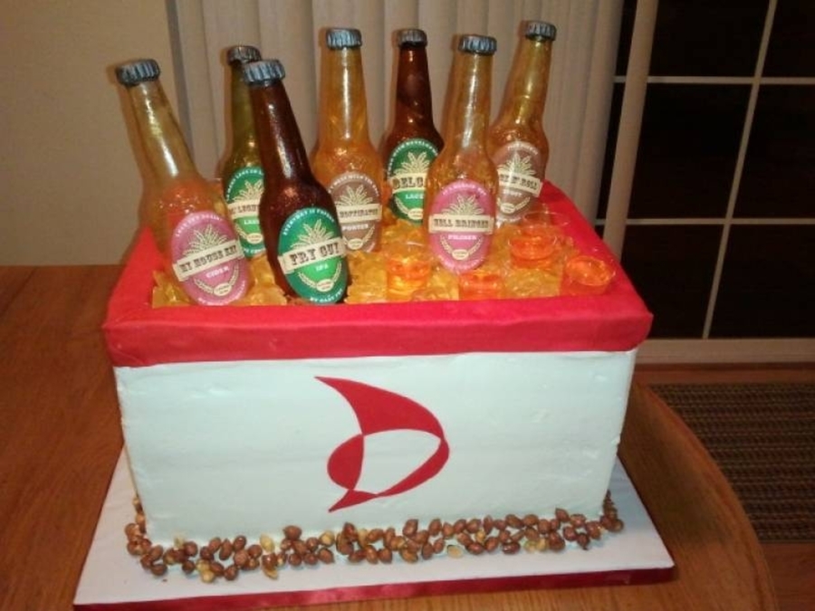 Beer Cooler Cake