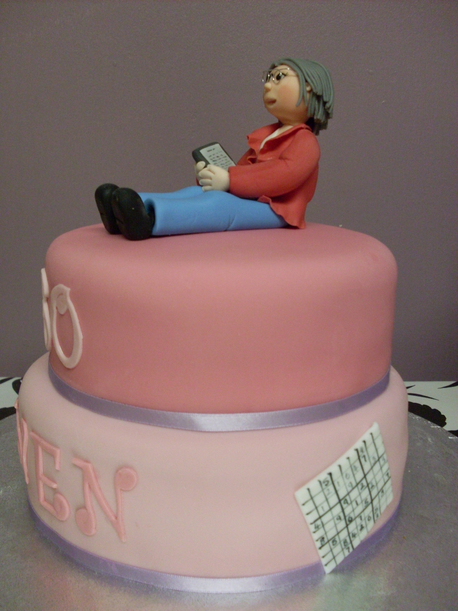60Th Birthday Cake - CakeCentral.com