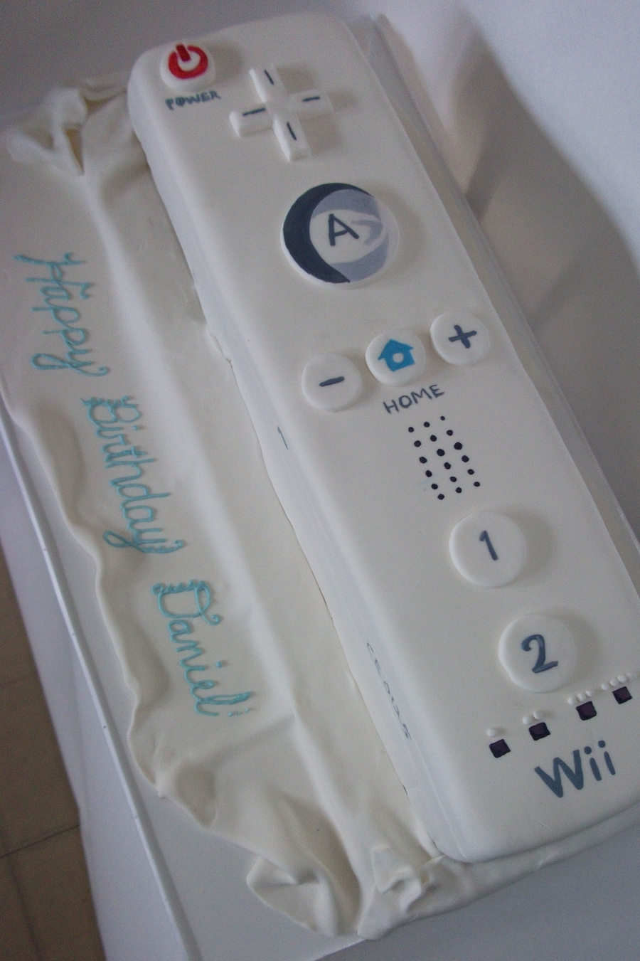 Wii Controller Birthday Cake