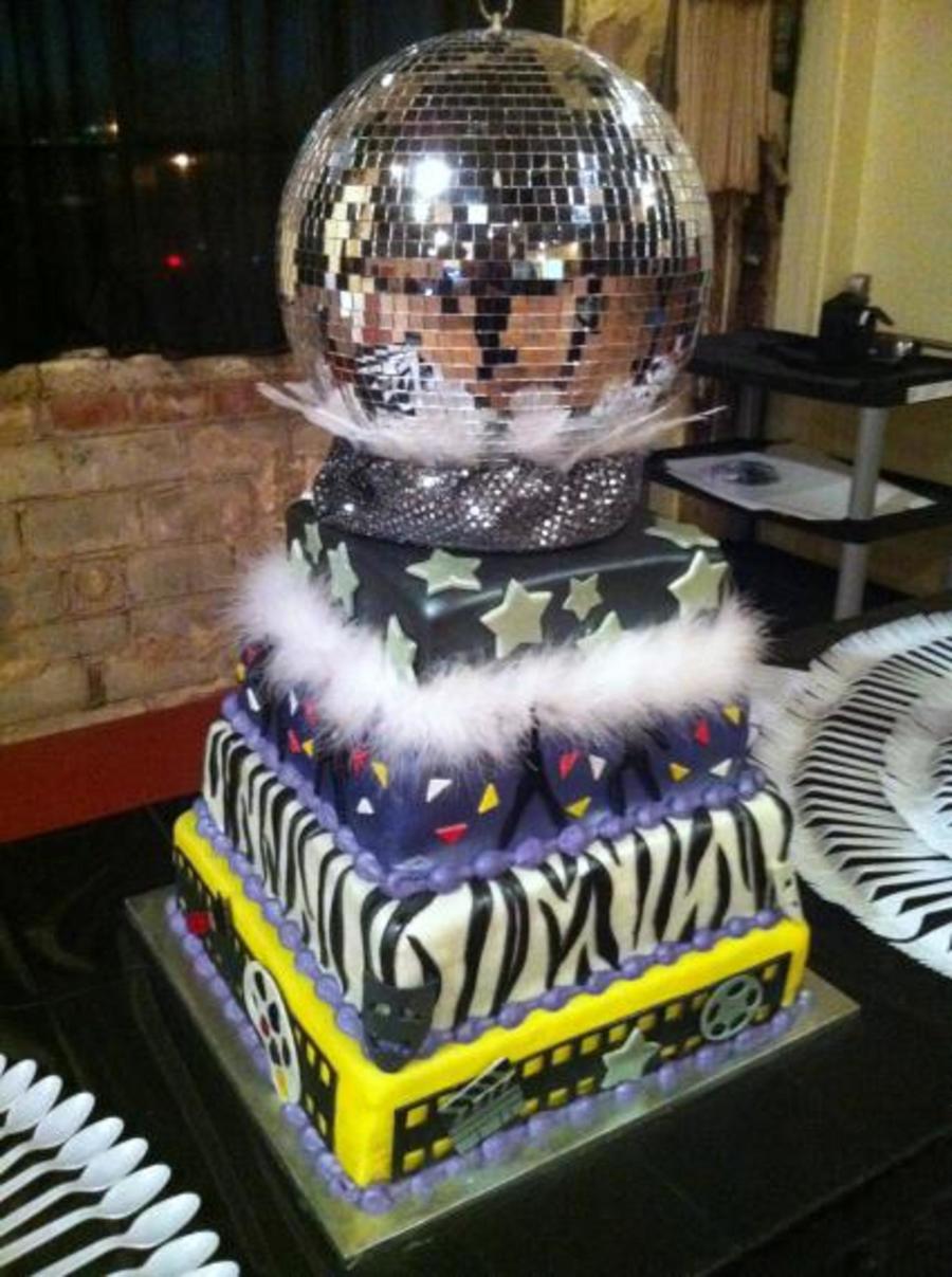 Disco Ball Cake