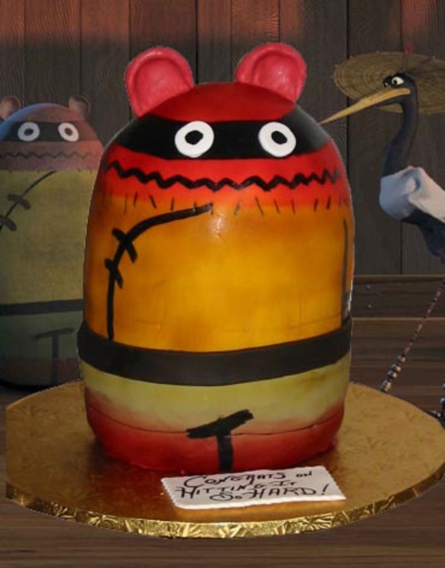 Kung Fu Panda Cake