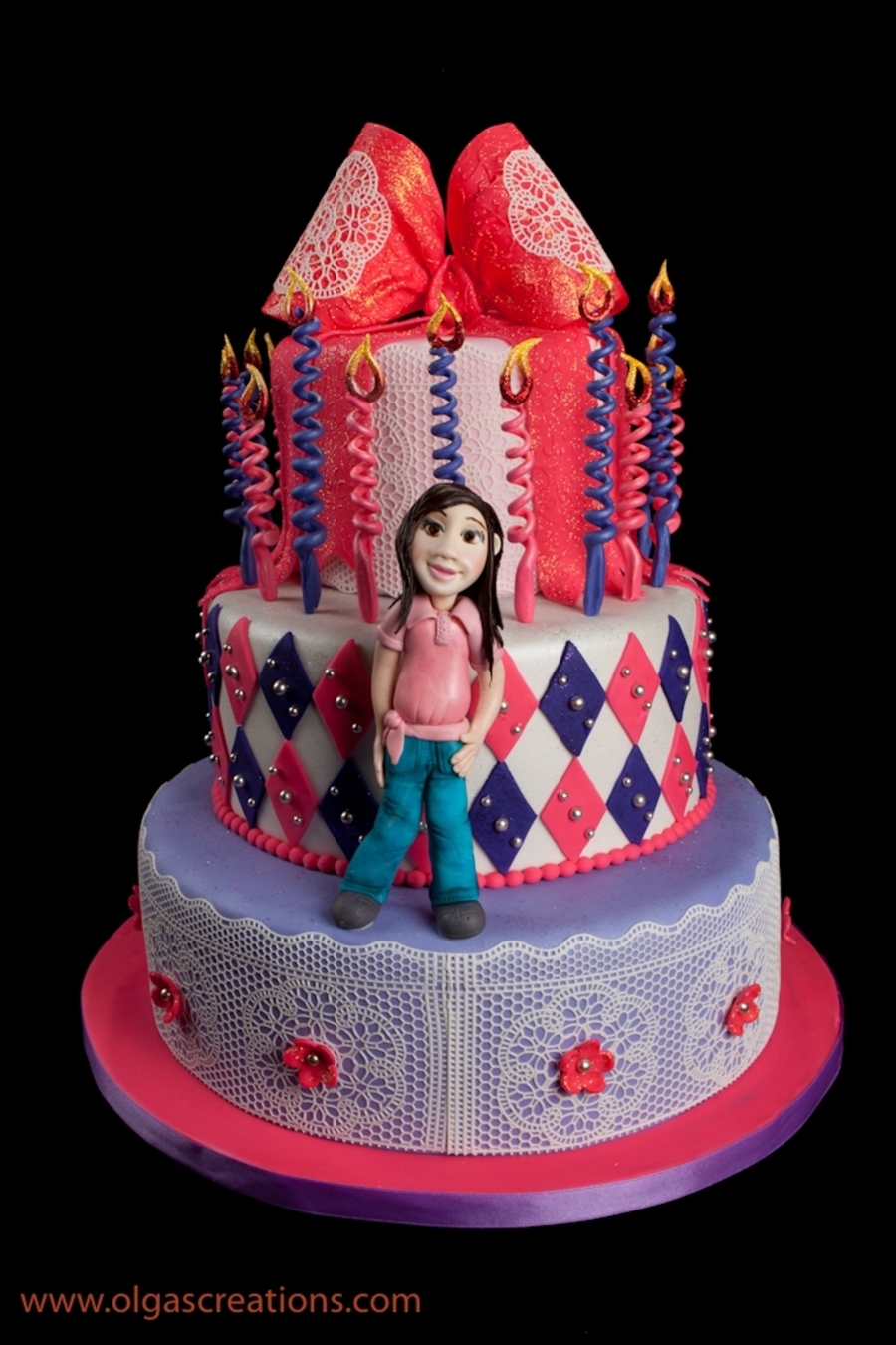 Bat Mitzvah Cake - CakeCentral.com