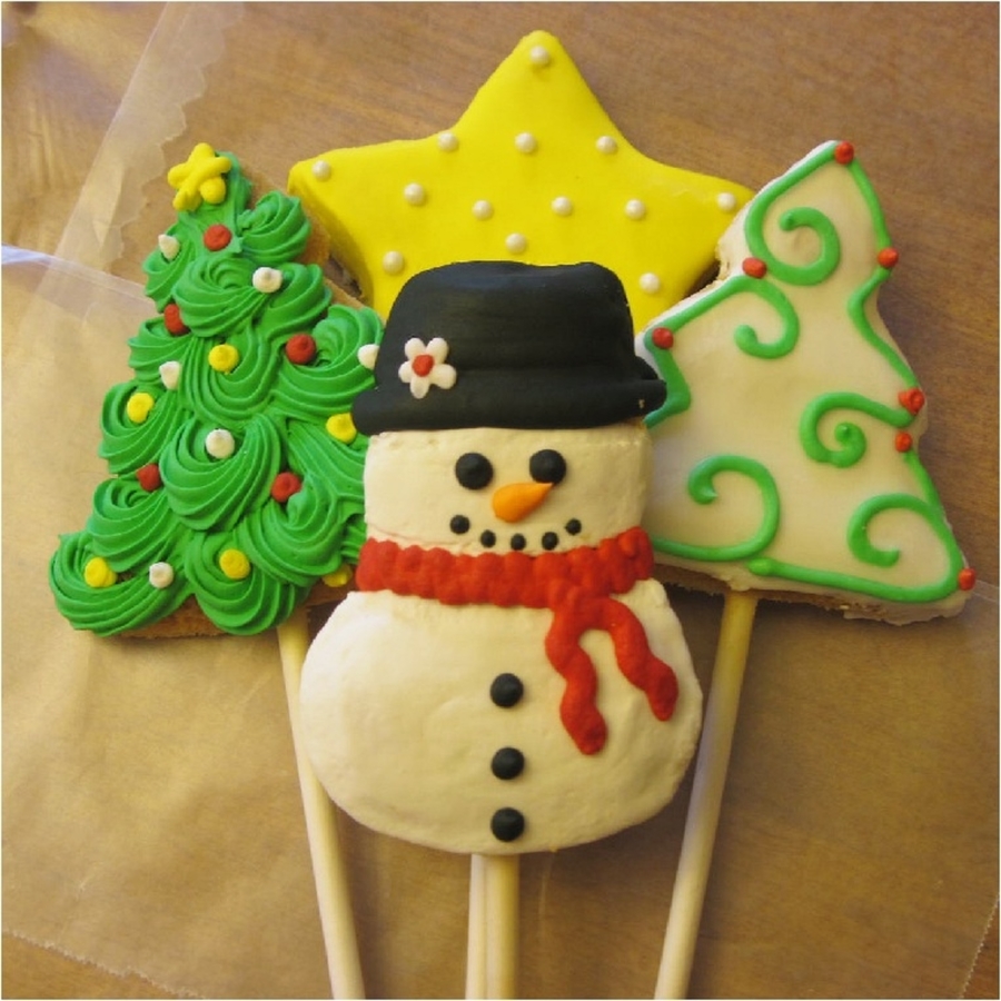 Christmas Sugar Cookie Pops