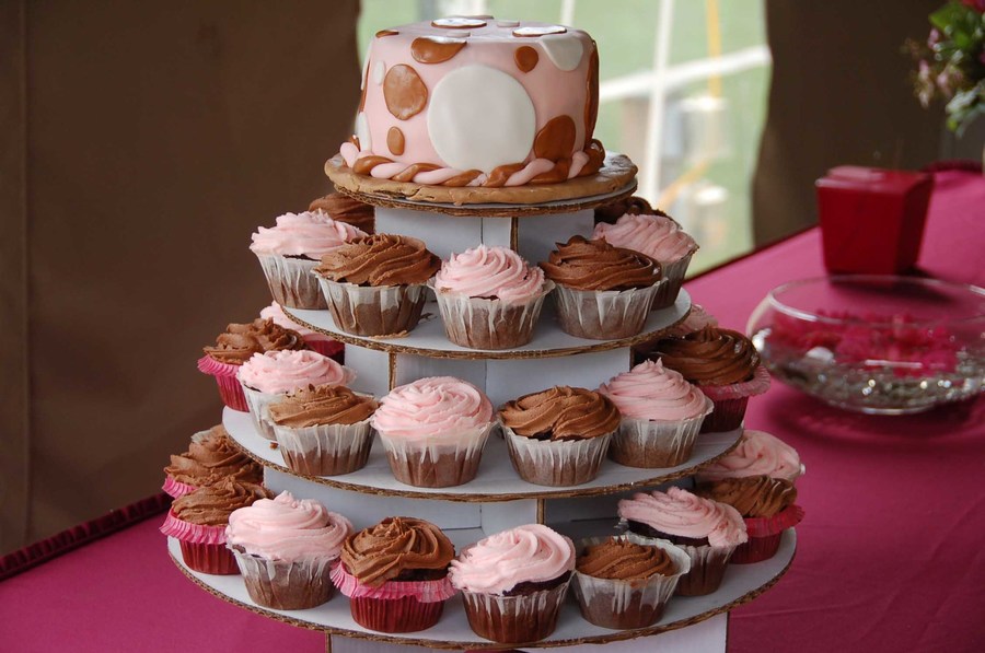 Baby Shower Cupcake Tower