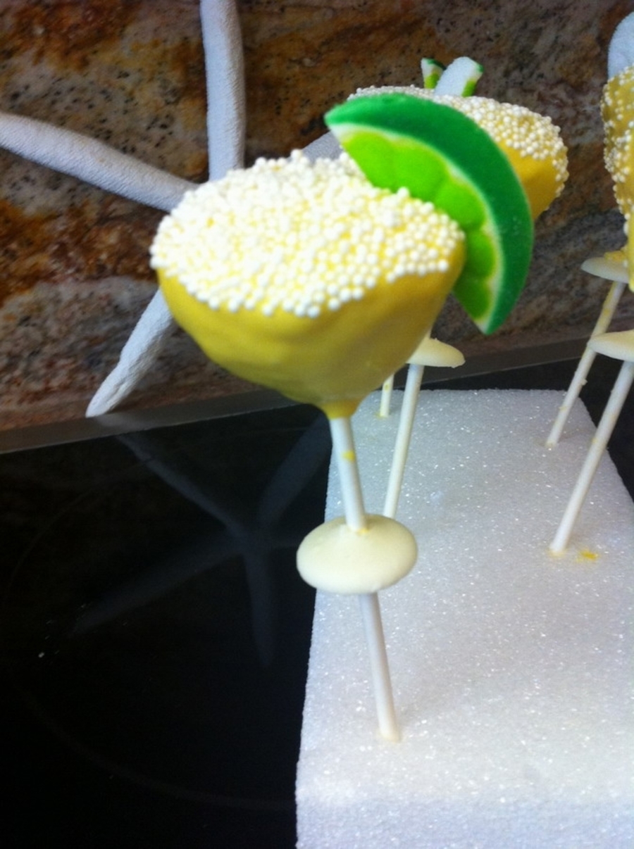 Key Lime Margarita Cake Pop