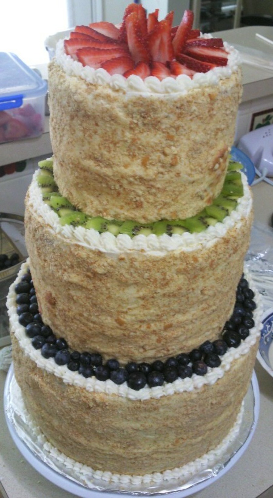 Buttercream Fruit Cake