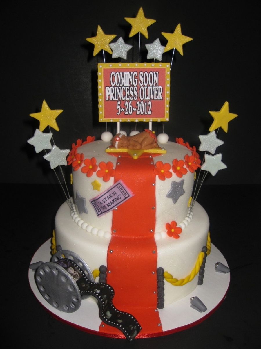 Red Carpet Baby Shower