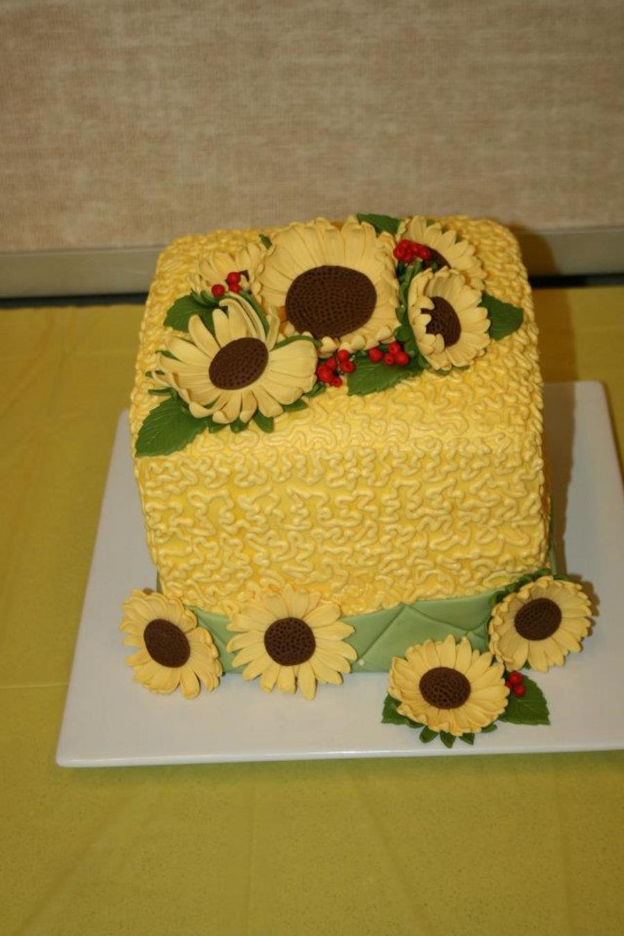 Sunflower Cake