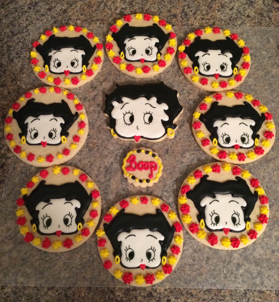 Betty Boop Birthday Cookies Cakecentral Com