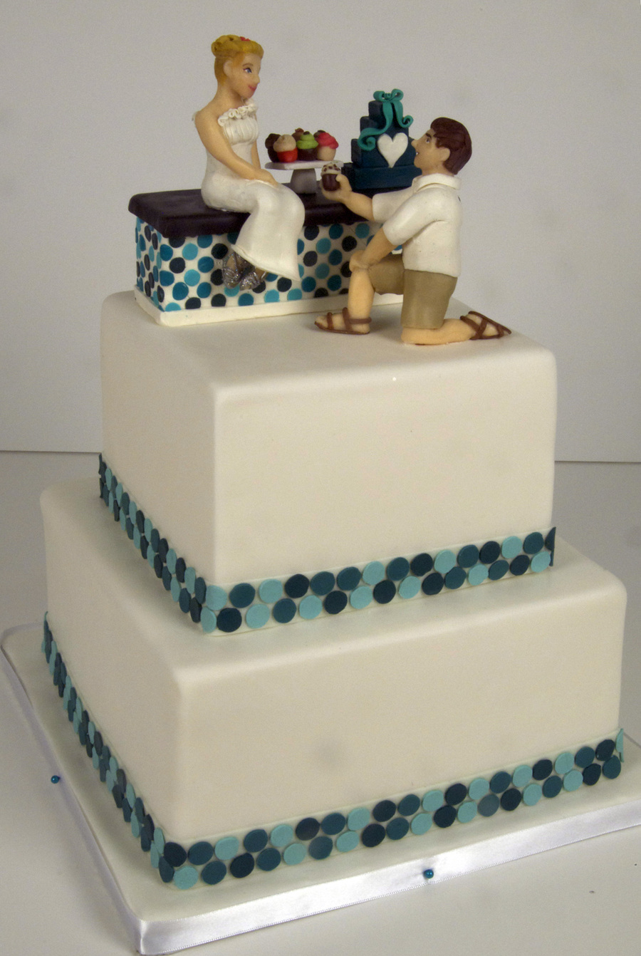 Bakery Owners Wedding Cake