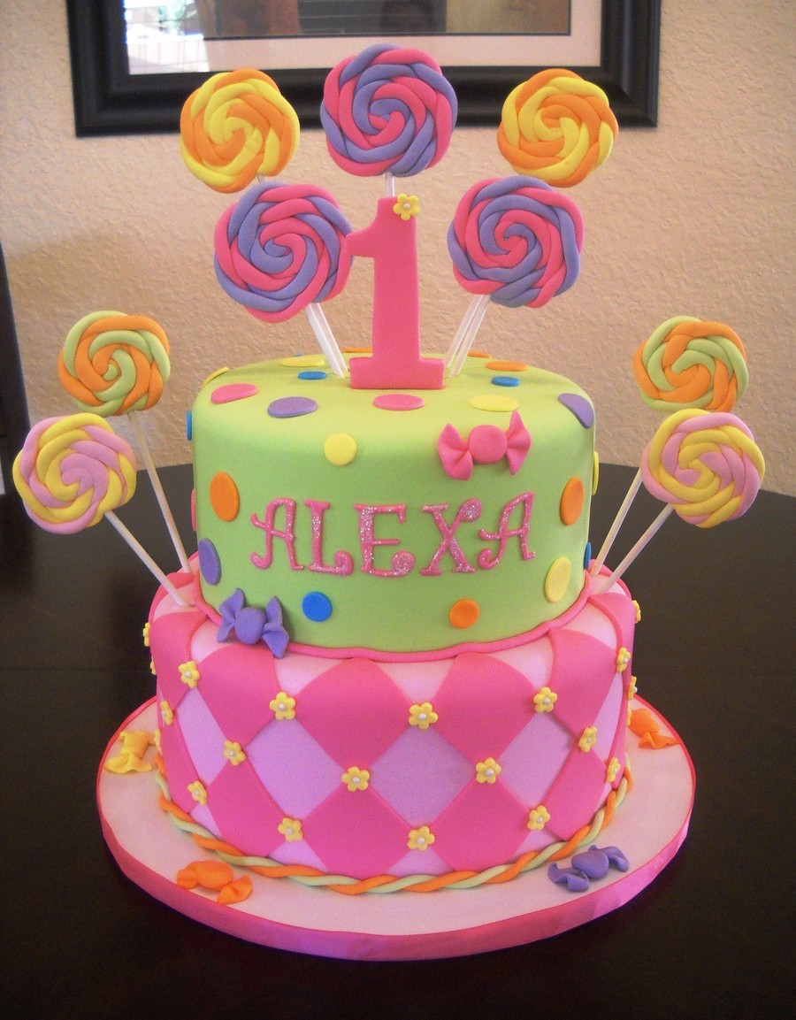 Lollipops Cake!