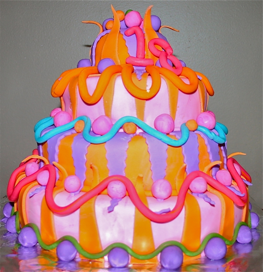 Circus Cake - CakeCentral.com