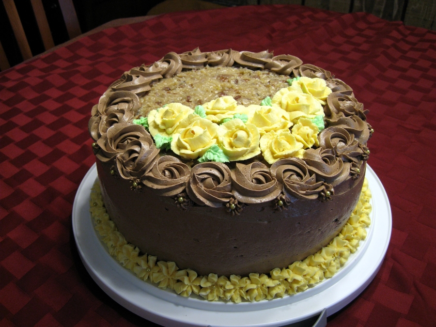 Traditional Buttercream Birthday Cake