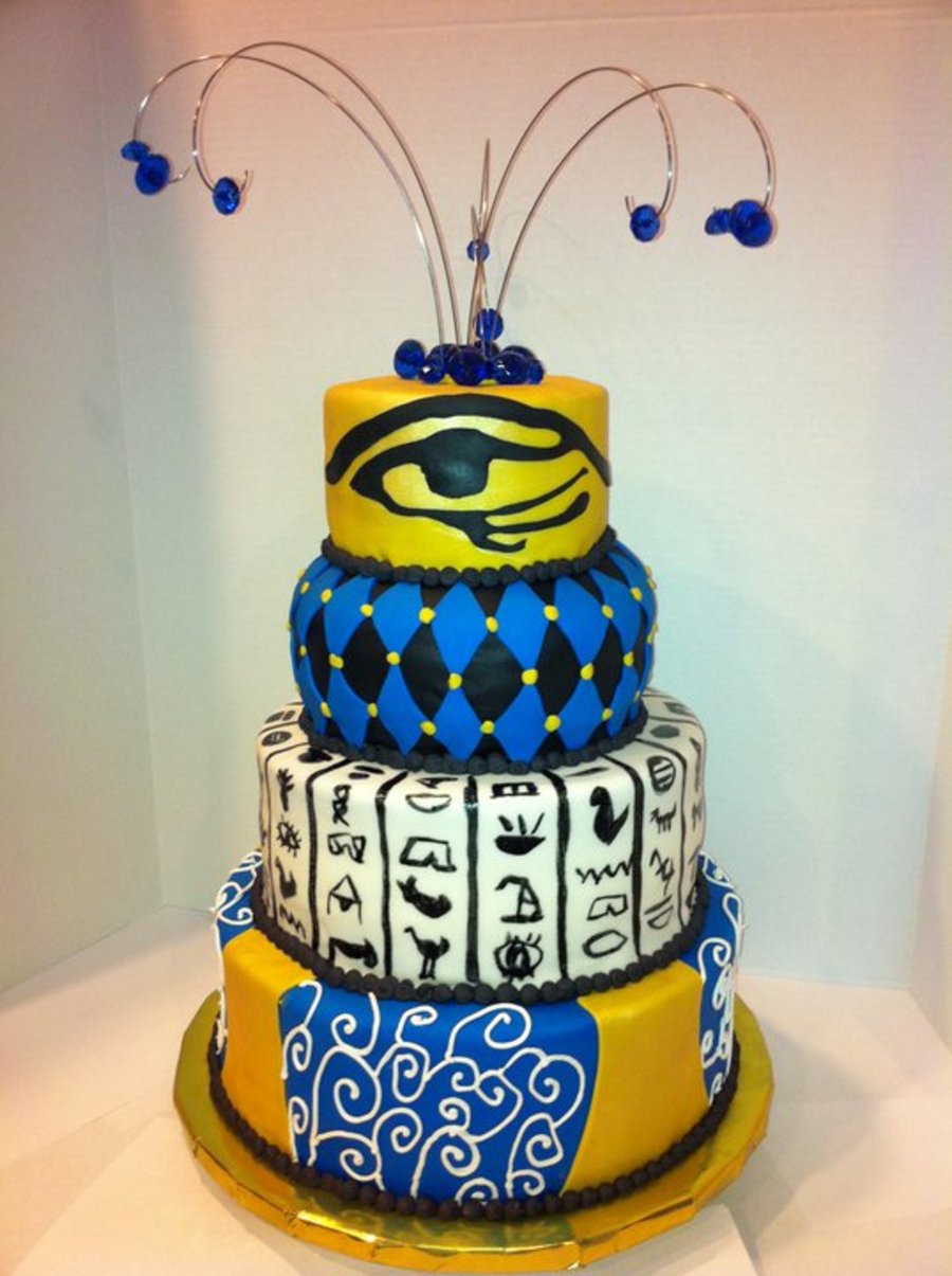 Egyptian Prom Cake