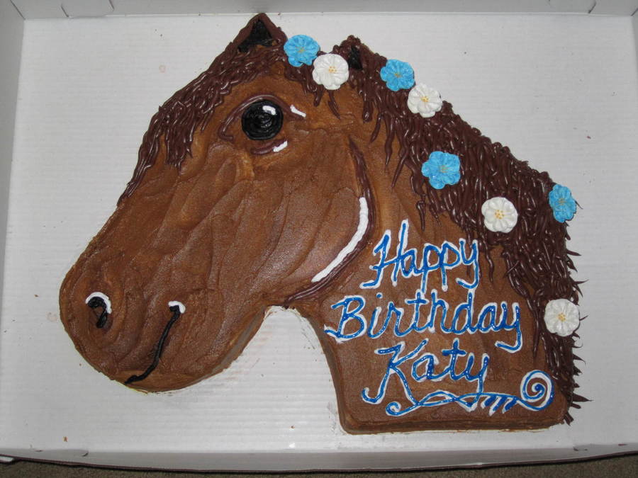 Horse Head Cake