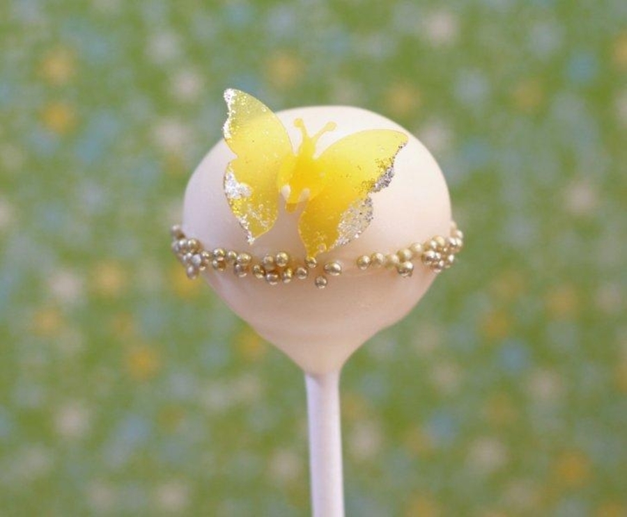 Gelatin Butterfly Cake Pop