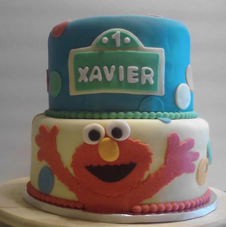 Elmo Birthday Cake - CakeCentral.com