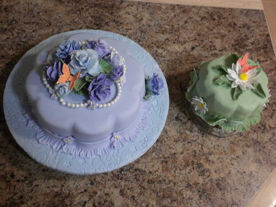 Lavender Fondant Cake
