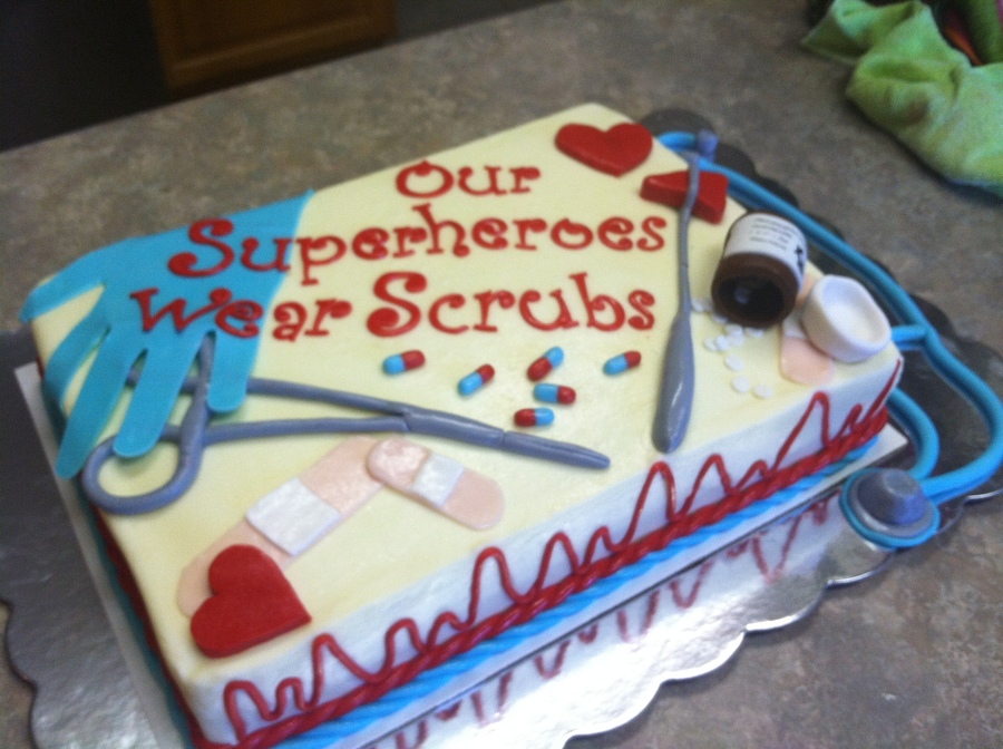 Cake For Nurses Appreciation Week Cakecentral Com