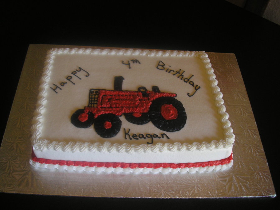 Tractor - CakeCentral.com