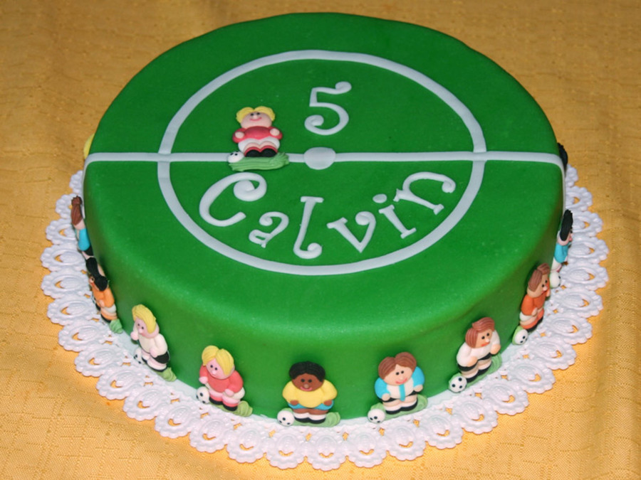 Easy Soccer Cake Cakecentral Com