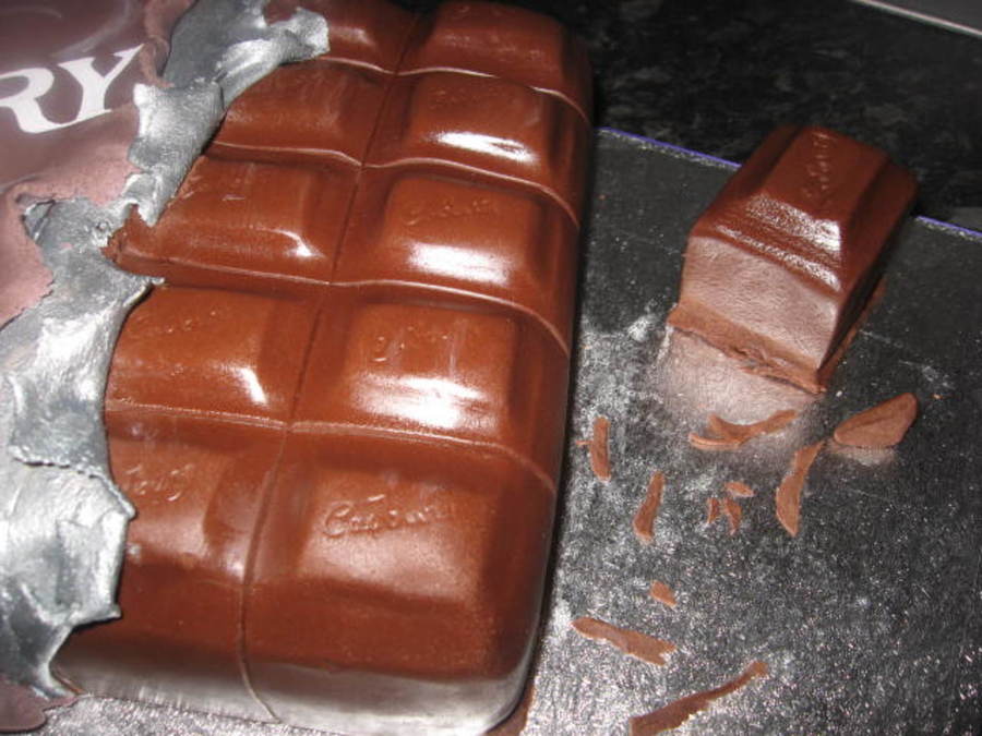 Dairy Milk Chocolate Bar Cake