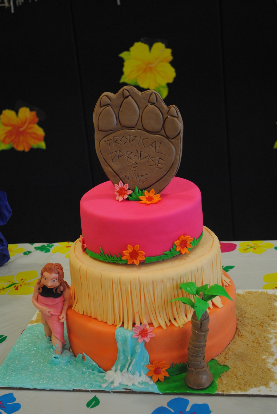 Tropical Paradise Cake