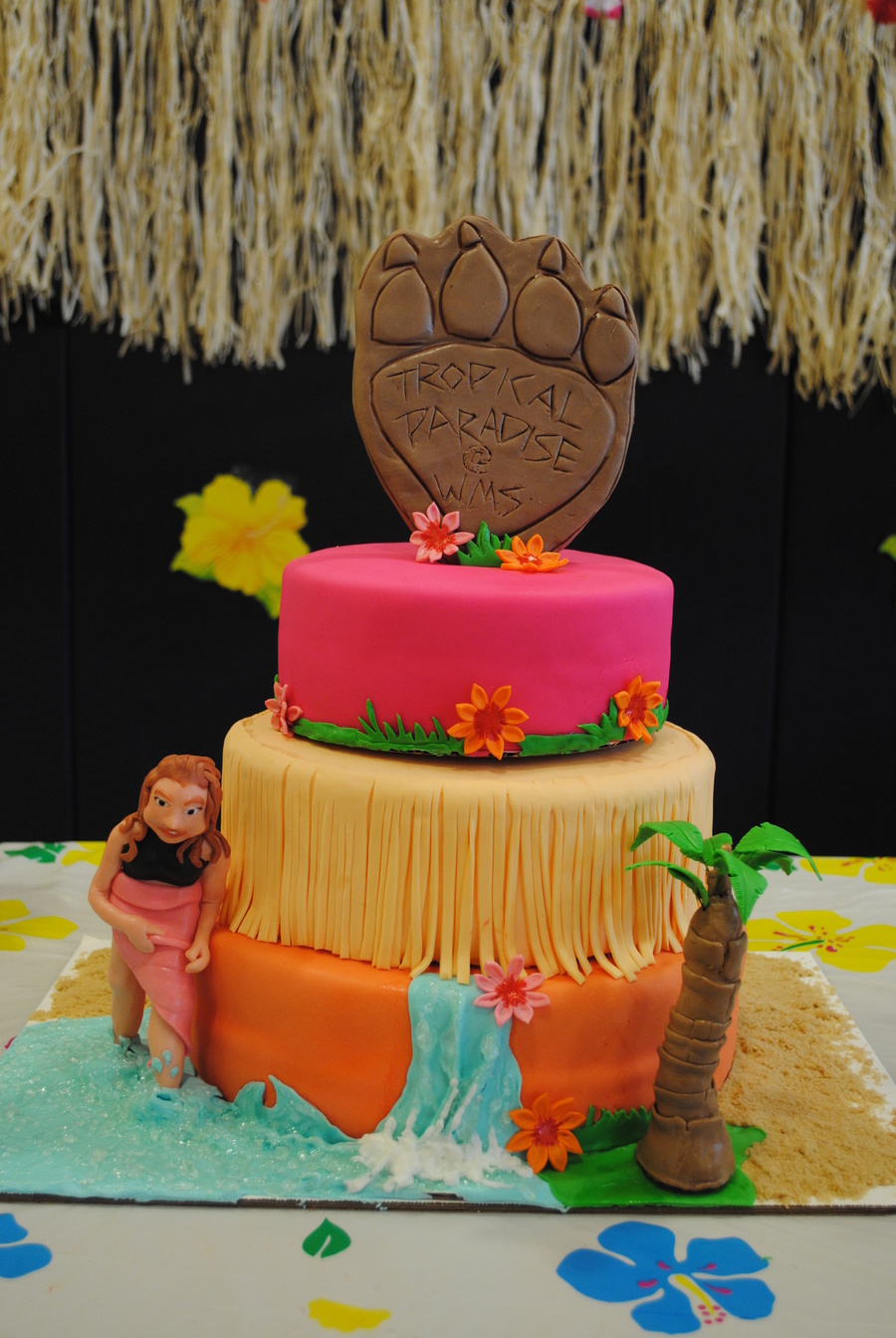 Tropical Paradise Cake