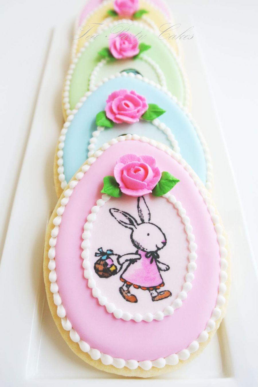 Pretty Pastel Easter Cookies