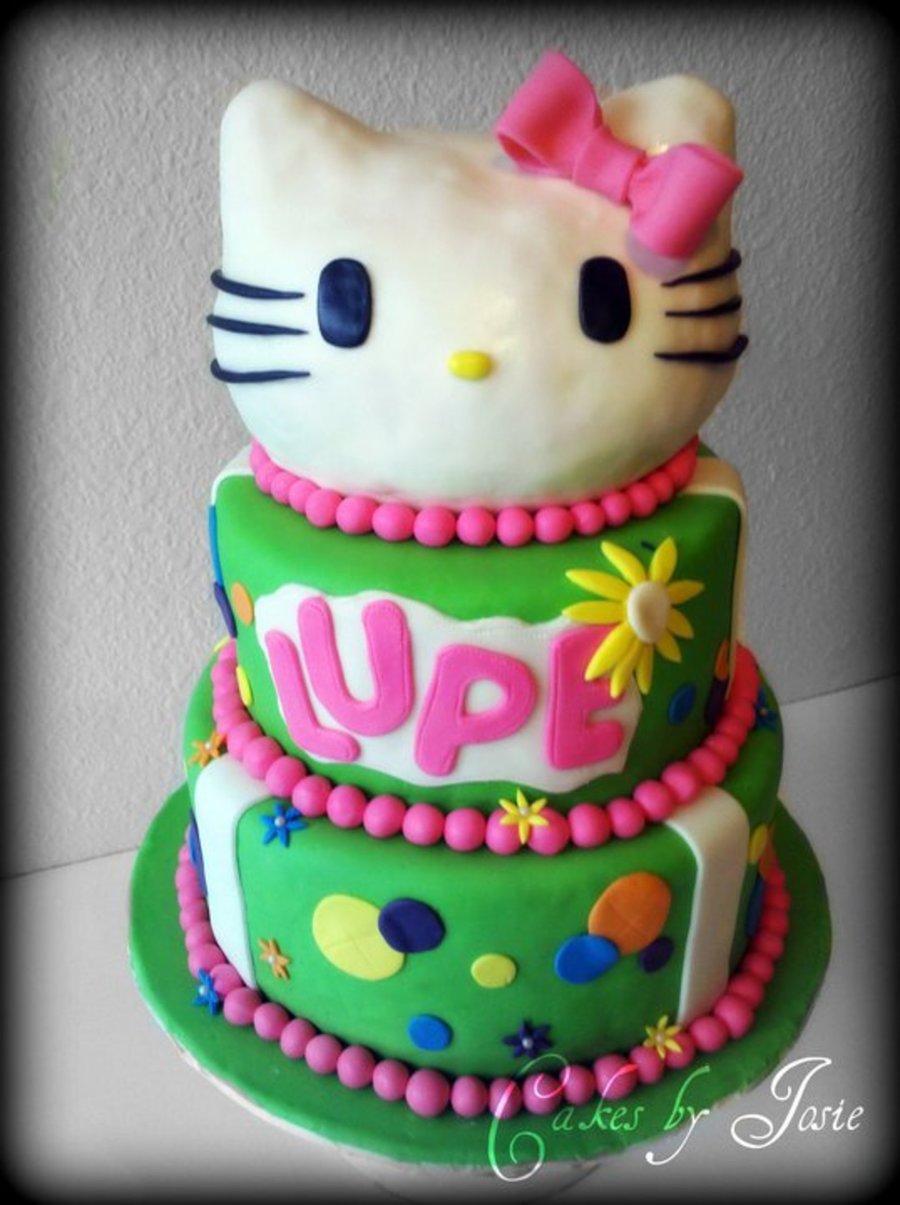 Hello Kitty Birthday Cake!