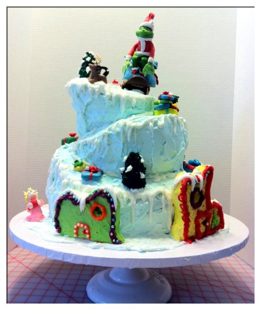 Topsy Turvy Christmas Cake Topsy Turvy Christmas Cake