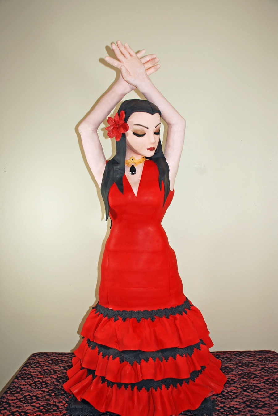 4 12 Feet Tall Flamingo Dancer - CakeCentral.com