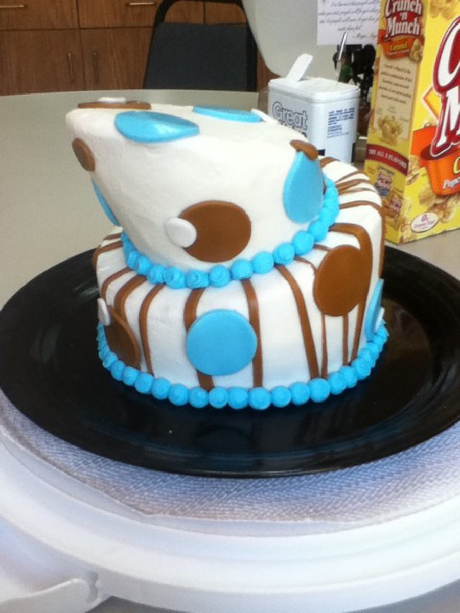 Mini Test Birthday Cake