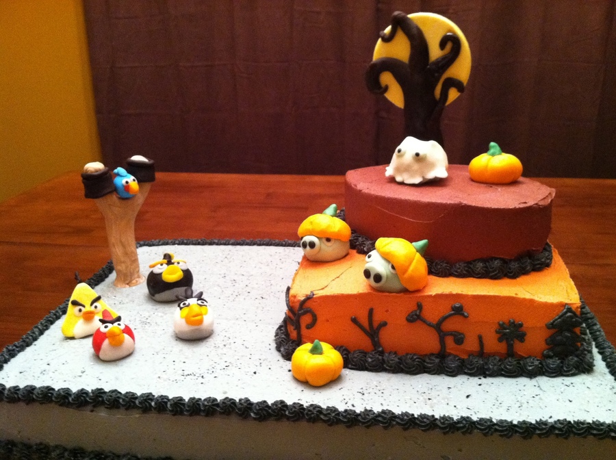 Angry Birds Halloween Cakecentral Com