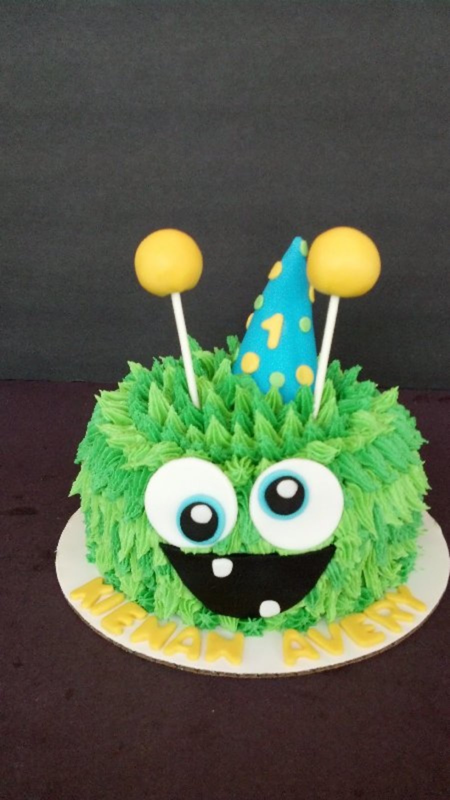 Monster Smash Cake CakeCentral