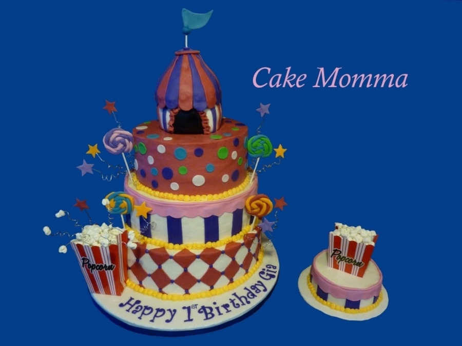Big Top Carnival Cake Cakecentral Com