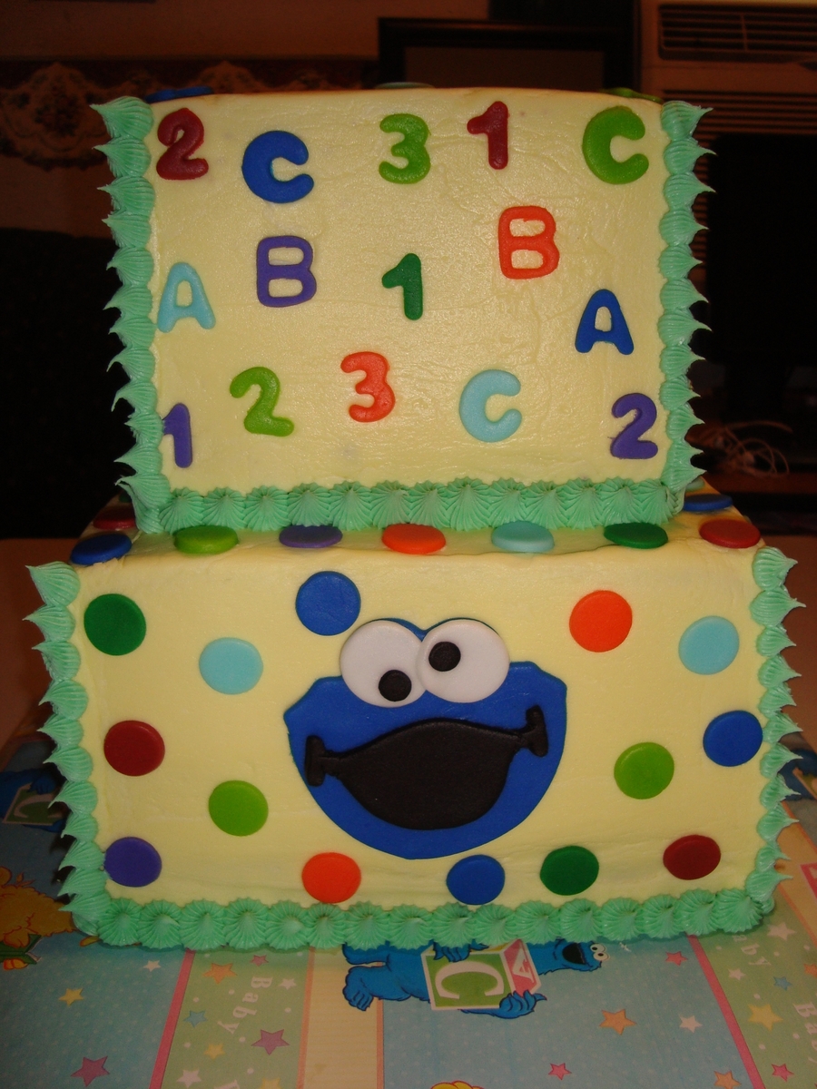 Sesame Street Birthday Cake - CakeCentral.com