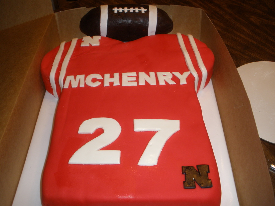 Football Jersey Cake