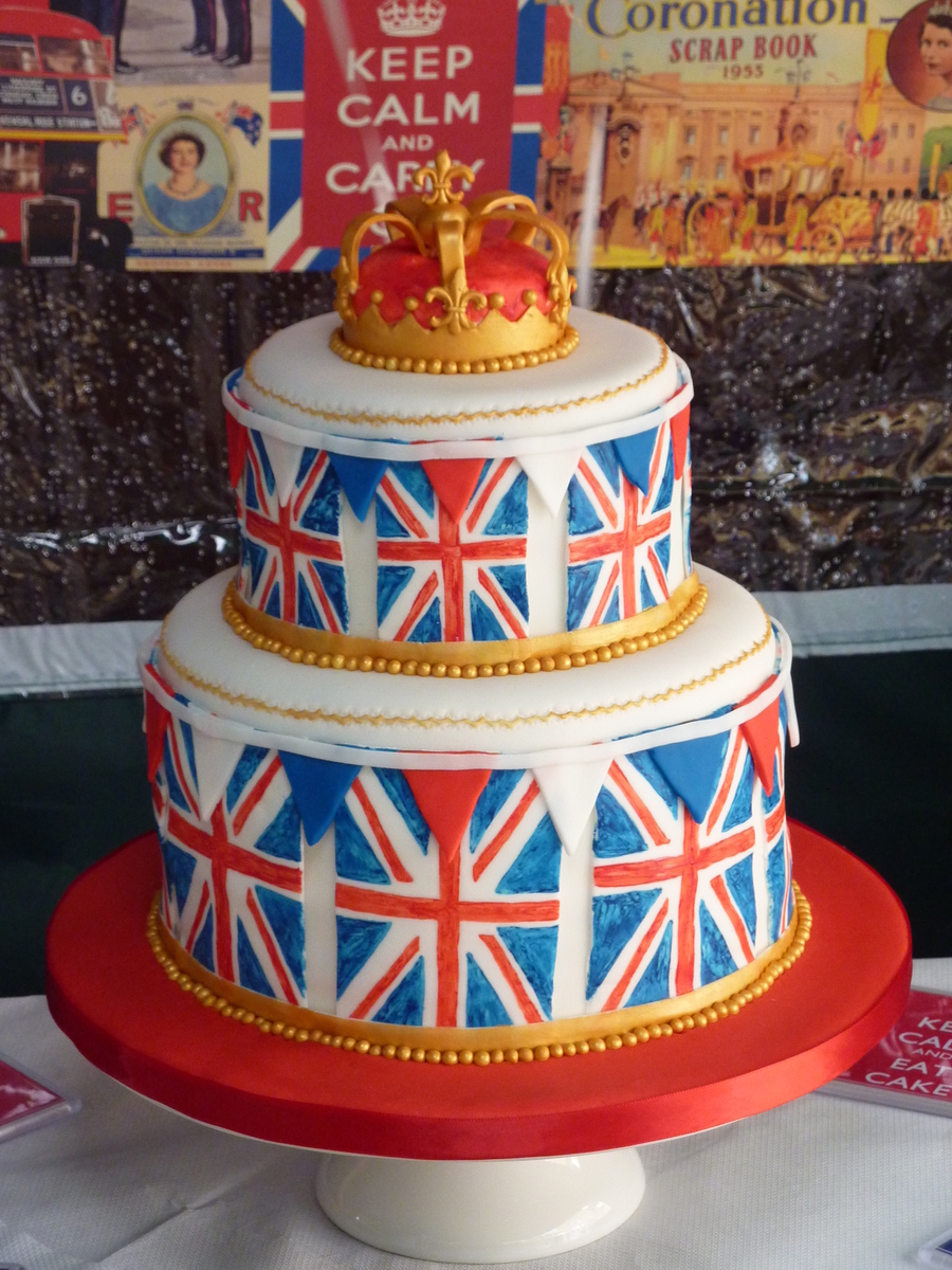 British Themed Birthday Cake CakeCentral