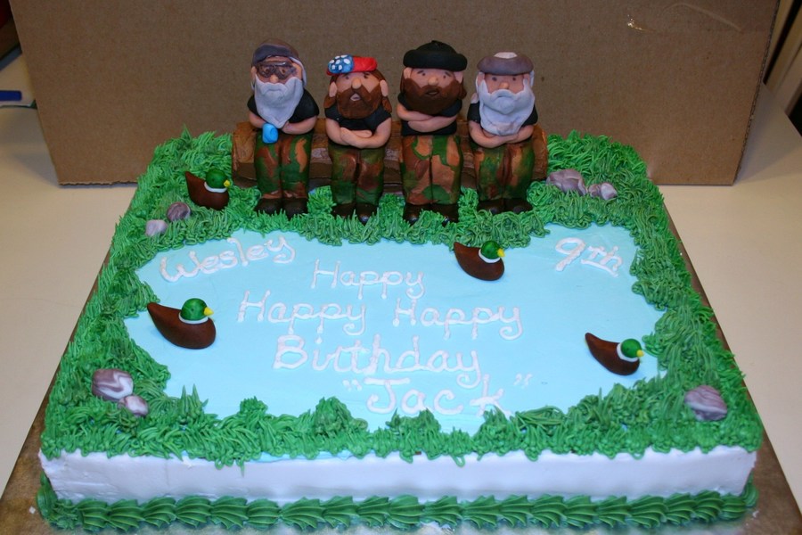 Duck Dynasty Birthday Cake Duck Dynasty Birthday Cake