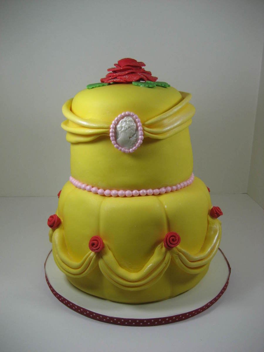 Princess Belle Cake Ideas Princess Belle Cake Ideas